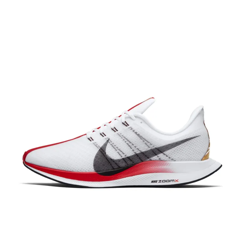 Nike  Zoom Pegasus 35 Turbo London Marathon (2019) White/Black-Bright Crimson-Metallic Gold (CQ6436-100)