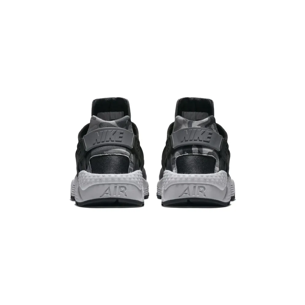 Nike Air Huarache Run Print Camo Black (W) Black/Cool Grey (725076-003)