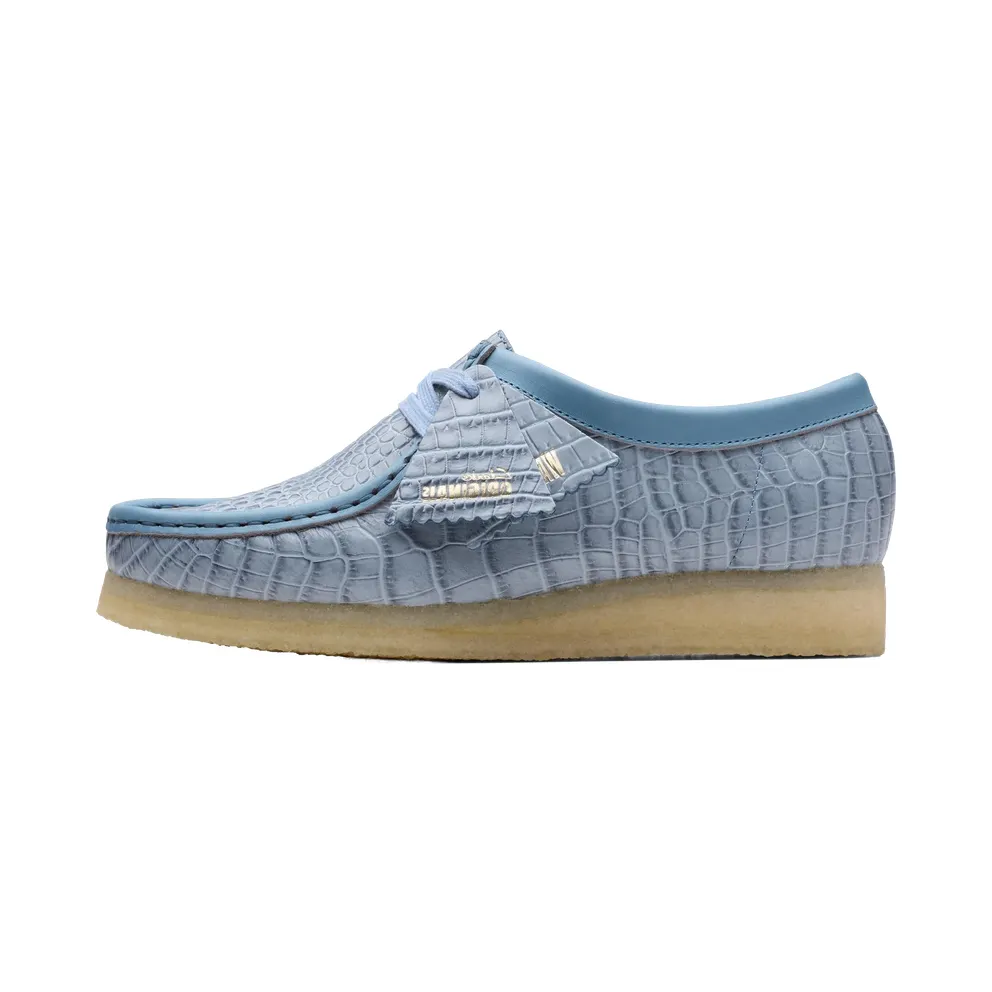 Clarks Originals Wallabee “Powder Blue Croc” (26180681)