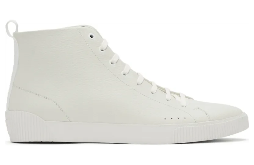 Hugo Black Leather Zero Hito Sneakers (50459320)