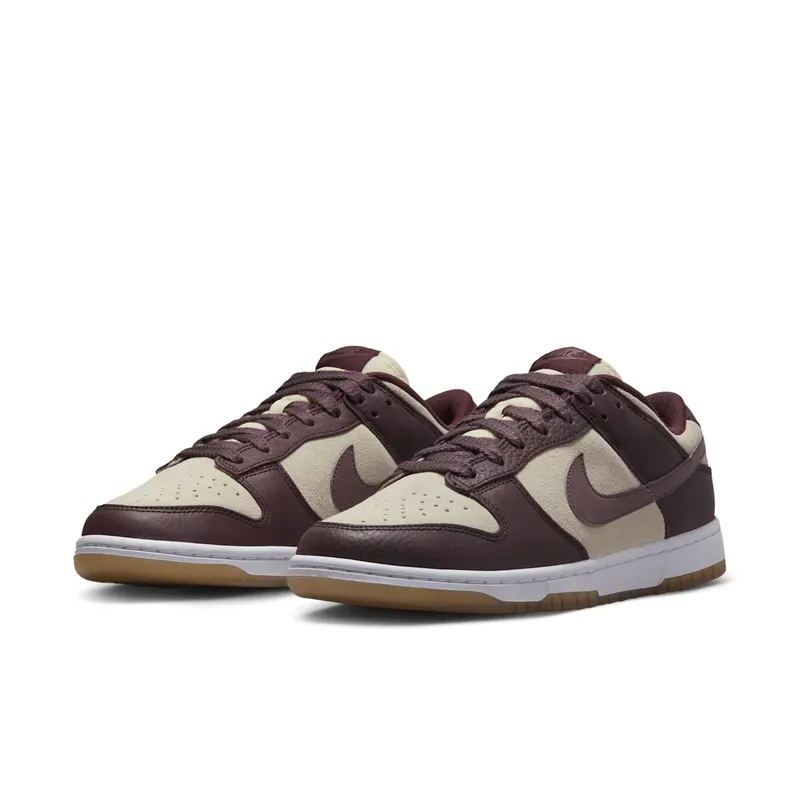 Nike Dunk Low Coconut Milk/Earth/Gum Light Brown/Plum Eclipse (FJ4734-100)