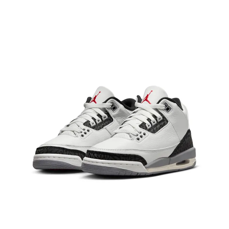 Air Jordan 3 Retro “Cement Grey” (GS) (DM0967-106)