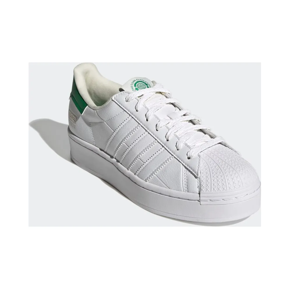 adidas Superstar Bold Cloud White / Off White / Green (FY5481)