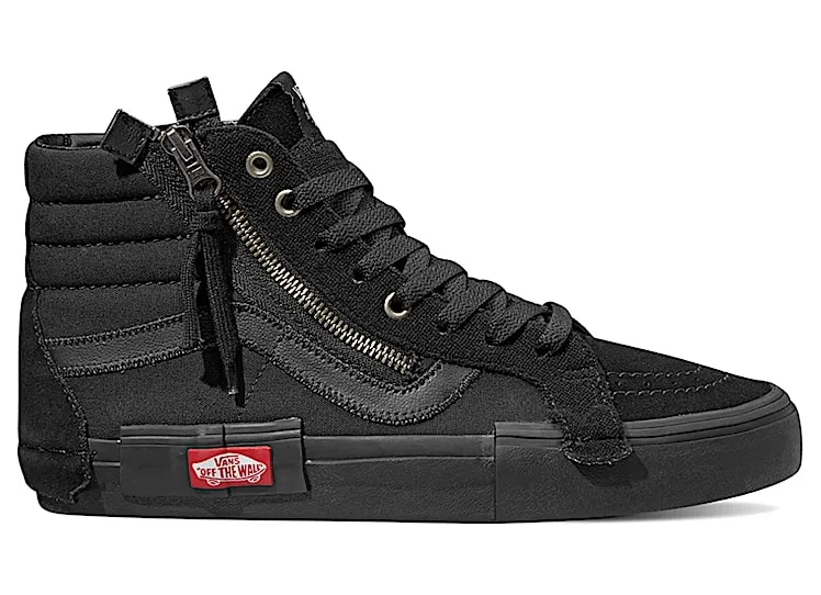 Vans SK8-Hi CAP LX Reissue ‘Black Checkerboard’ Black/Black (VN0A3WM1276)
