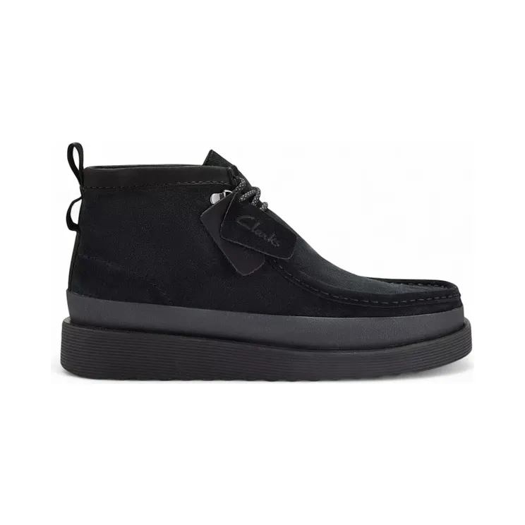 Clarks Wallabee FTR2 Hi Black Suede (26183461)