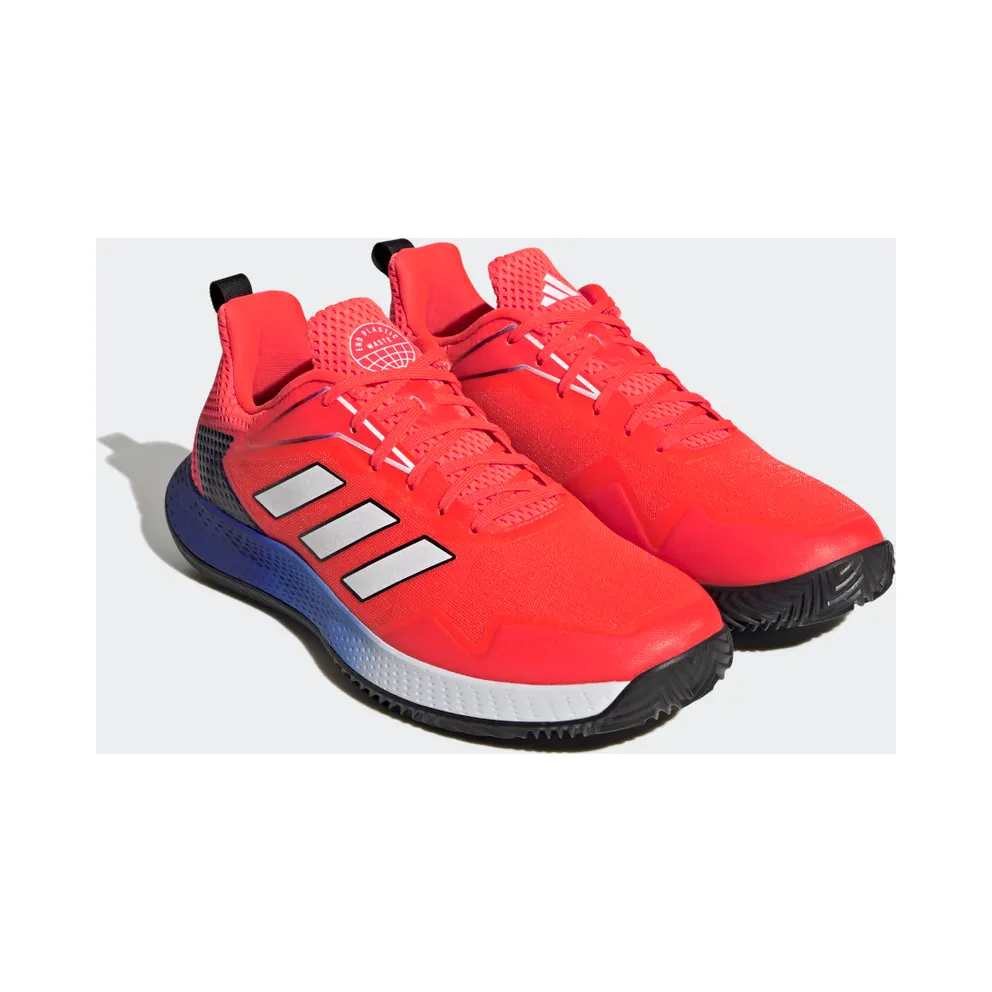 adidas Defiant Speed Tennis Shoes Solar Red / Cloud White / Lucid Blue (HQ8452)