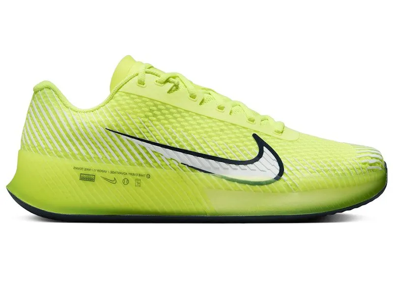 Nike Court Air Zoom Vapor 11 Clay Volt Armory Navy White (DV2014-700)