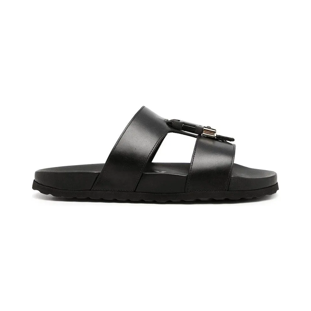 Burberry Barnston Leather Sandal Black (8041908)