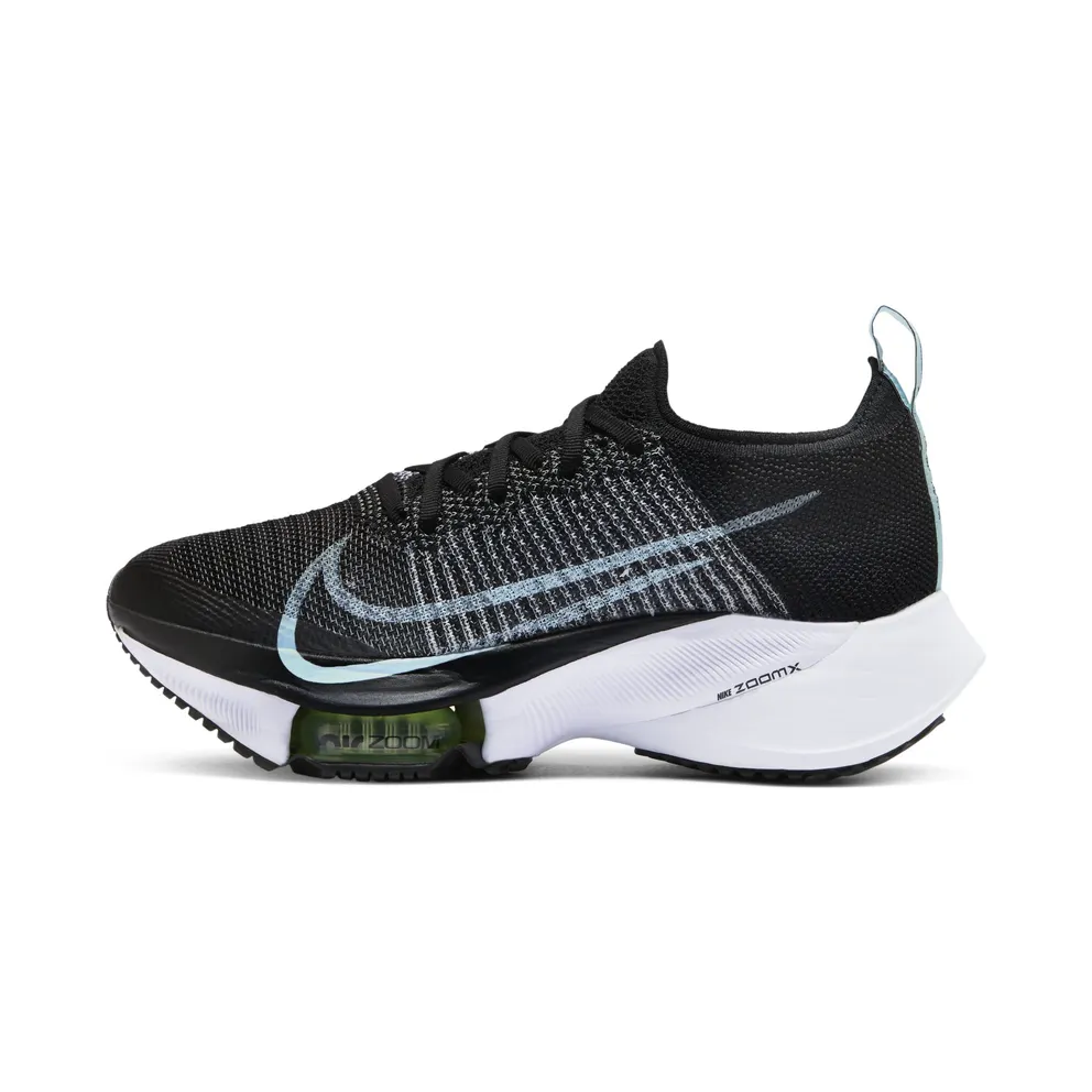Nike Air Zoom Tempo Next% Black White (W) Black/Glacier Ice-Volt-White (CI9924-001)