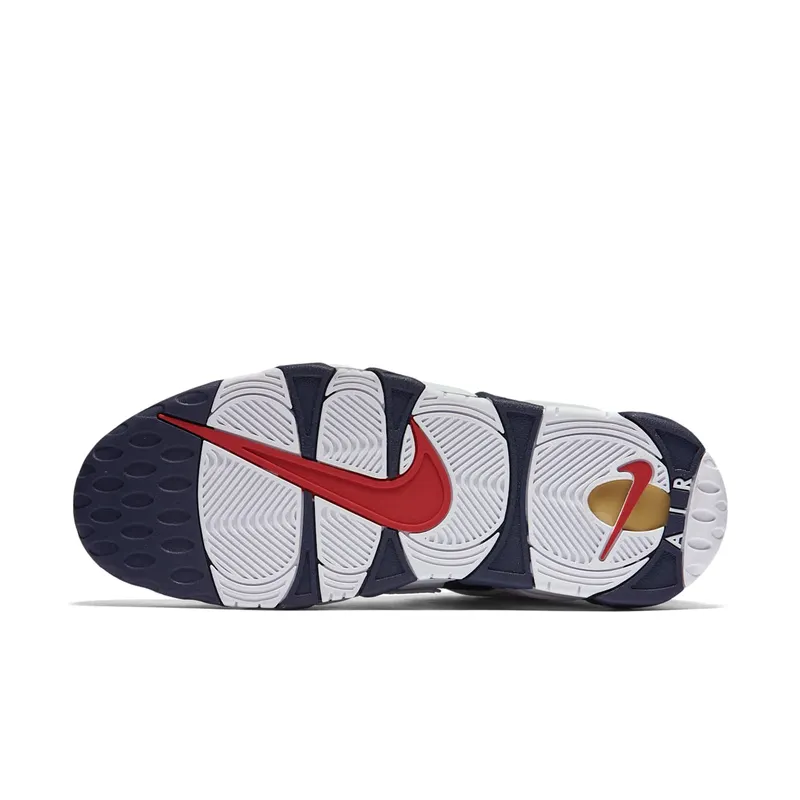 Nike Air More Uptempo Olympic (2020) White/Metallic Gold-University Red-Midnight Navy (414962-104)