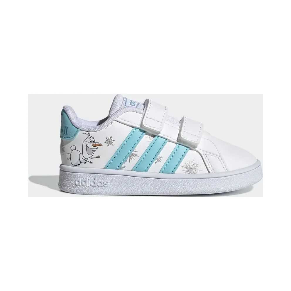 adidas Disney Frozen Grand Court Schuh Cloud White / Hazy Sky / Hazy Blue (GZ7616)