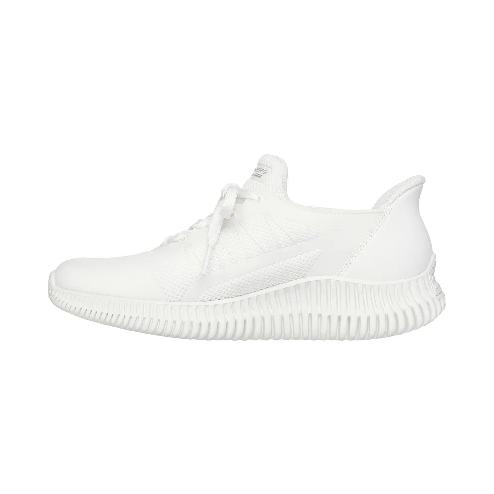 Skechers Slip-ins: BOBS Geo Lite – Divine Pace – White – “White” (117413 WHT)