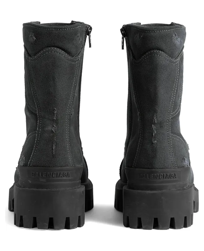 Balenciaga Lace-up Combat “Black” (845015 W2H11 1000) (2)