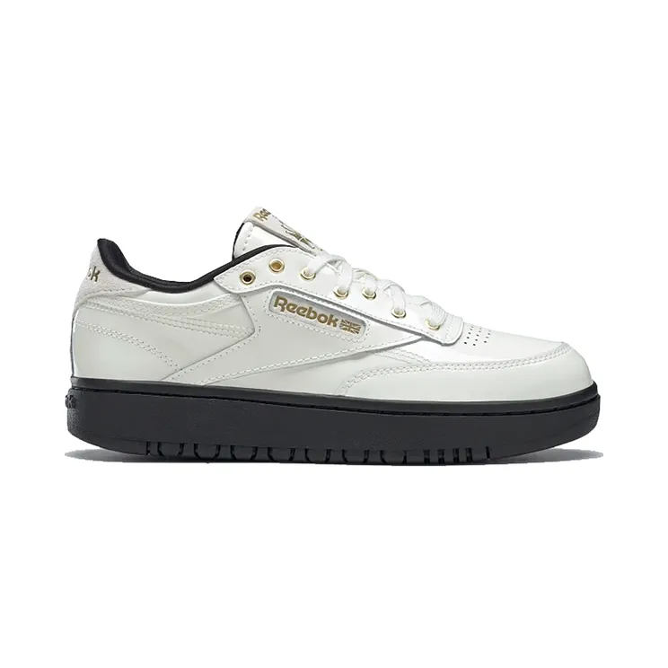 Reebok Cardi Club C Double Birthday 2020 (W) Chalk/Core Black-Matte Gold (Other Brands Reebok)