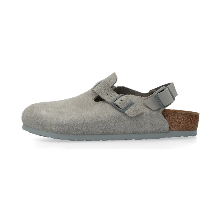 Birkenstock Tokio Suede Leather (stone coin) – 1028359