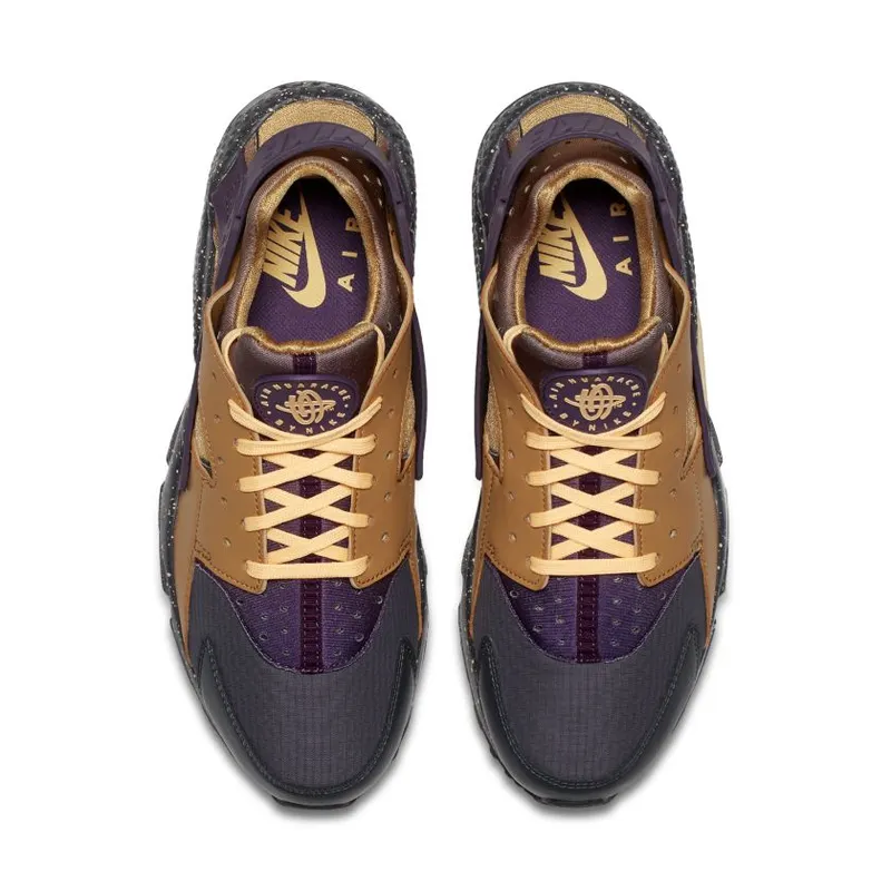 Nike Air Huarache Run Pro Purple Elemental Gold Anthracite/Pro Purple-Elemental Gold (704830-012)