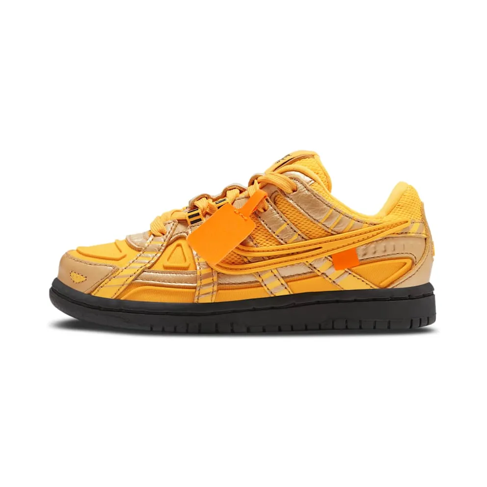 Nike Air Rubber Dunk Off-White University Gold (PS)