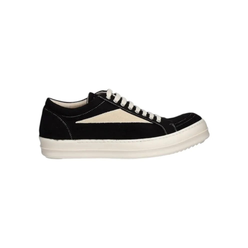 Rick Owens DRKSHDW Vintage Low Black Milk Fleece (DU02D2803 DOLVS 911)