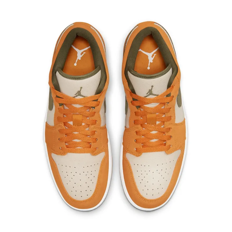 Air Jordan 1 Low Orange Olive Light Curry (DH6931-102)
