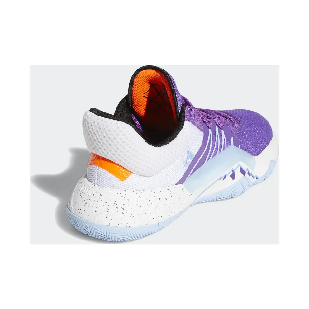 adidas D.O.N. Issue #1 Mailman Karl Malone (Youth) Active Purple/Footwear White/Glow Blue (EH2433)