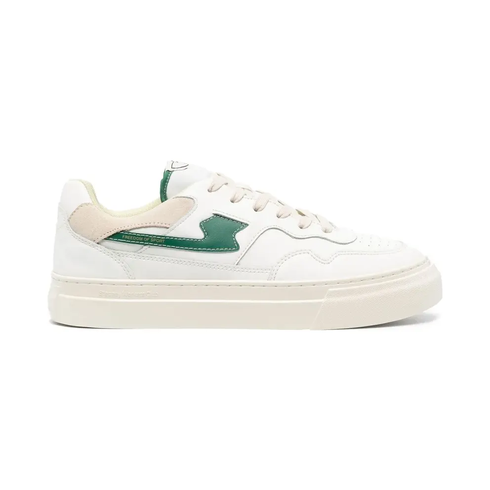 Stepney Workers Club Pearl S-Strike Leather White / Green (YA09560)