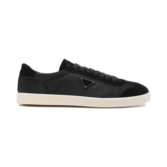 Black fabric and suede Sneakers 2EE454G000D7C/R_PRADA-F0632_604-9.5