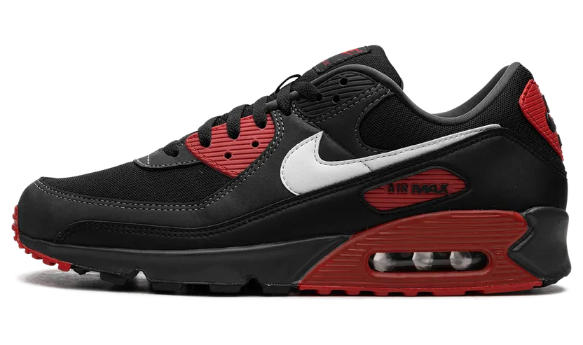 Nike Air Max 90 “Black / Red” (FB9658-001)