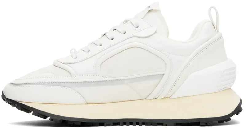 Balmain White Racer Sneakers (YM1VI305TSYH)