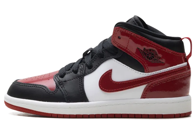 Jordan 1 Mid SE PS “Patent Bred Toe” (HV4444-006)