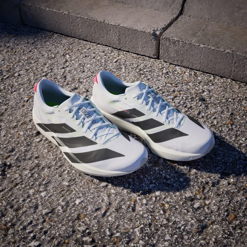 Adidas Adizero Adios 9 Running Shoes Cloud White / Core Black / Silver Metallic (IF9419)