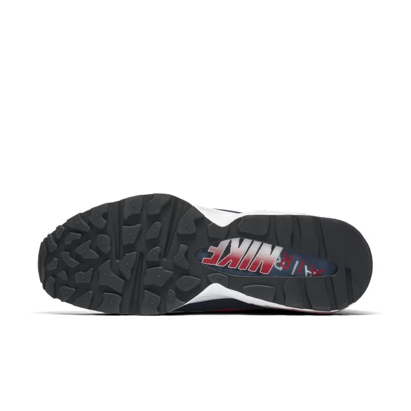 Nike Air Max 93 Habanero Red White/Neutral Indigo-Black-Habanero Red (306551-102)