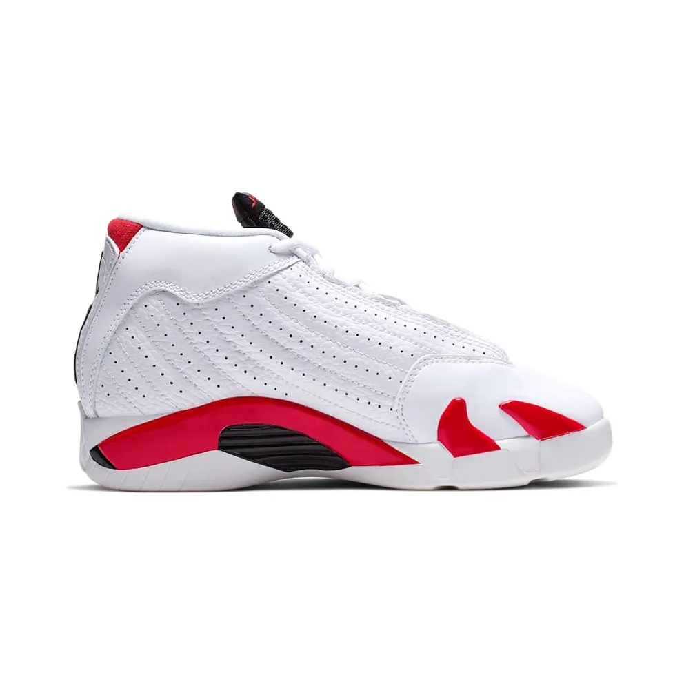 Jordan 14 Retro Rip Hamilton (PS) White/Black-Varsity Red-Metallic Silver (312092-100)