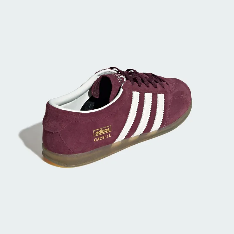 Adidas GAZELLE LO PRO Shoes Maroon / Core White / Gum (IH6940)