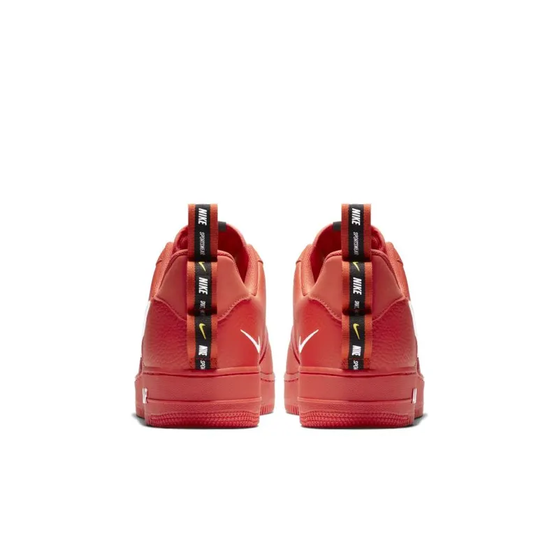 Nike Air Force 1 Low Utility Team Orange Team Orange/Black-Tour Yellow-White (AJ7747-800)