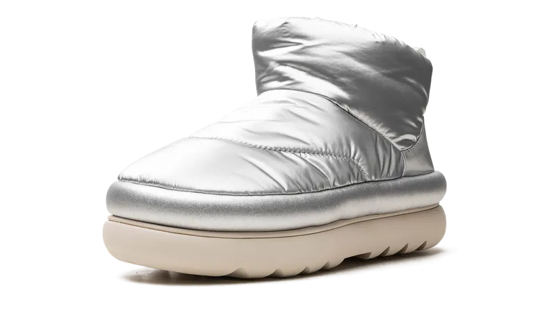 Ugg Classic Maxi Mini “Metallic Silver” (1135151-MSLV)