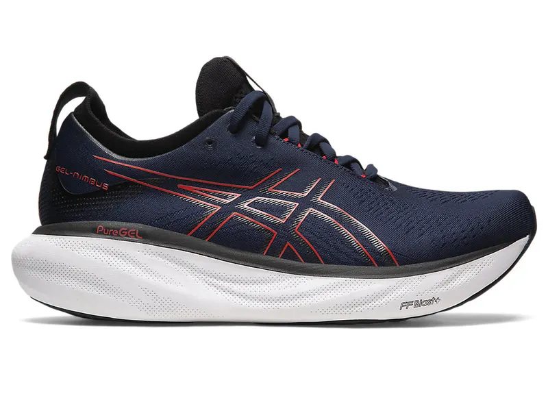 Asics GEL-NIMBUS 25 Midnight/Electric Red (1011B547.401)