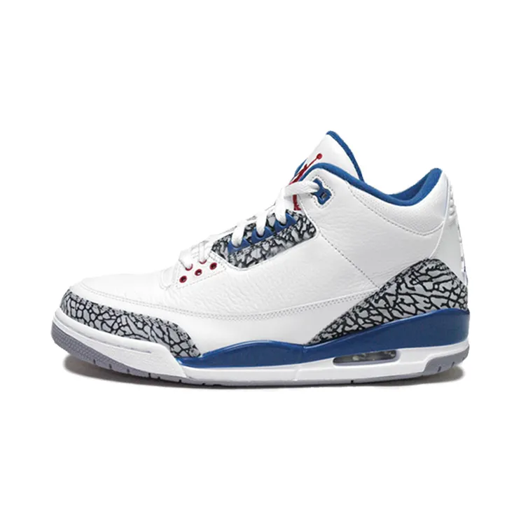 Air Jordan 3 Retro ‘True Blue’ 2001 White/True Blue (136064-141)