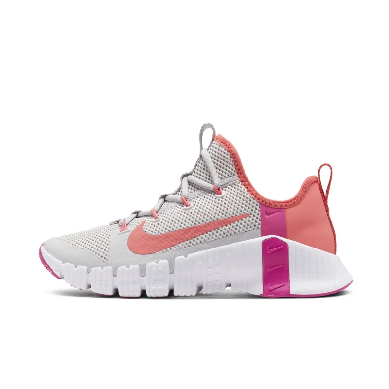 Nike Free Metcon 3 ‘Vast Grey Fire Pink’ Vast Grey/White/Fire Pink/Magic Ember (CJ6314-068)