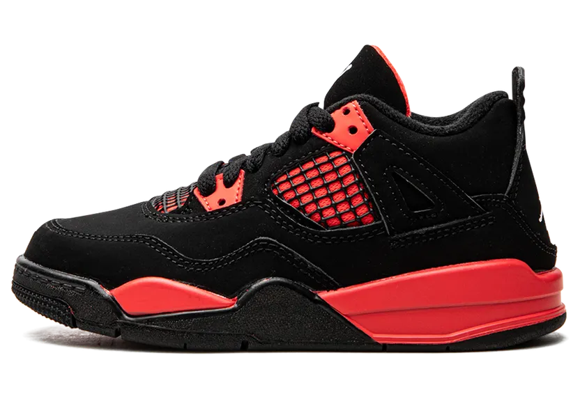 Air Jordan 4 Retro Red Thunder (PS) (BQ7669-016)