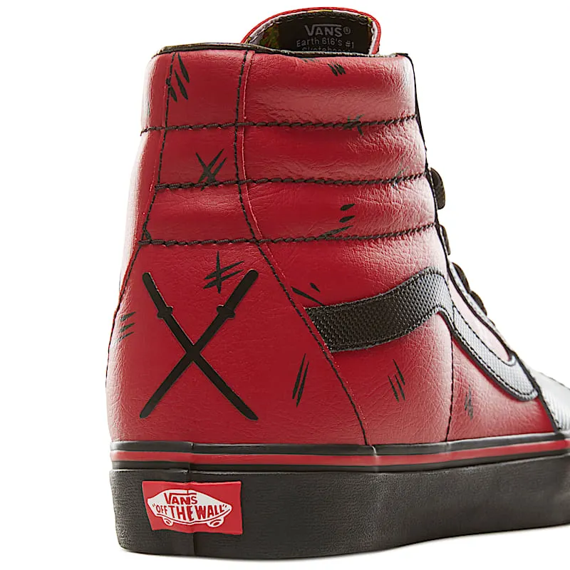 Vans Sk8-Hi Marvel Deadpool Red/Black (VN0A38GEUBJ)