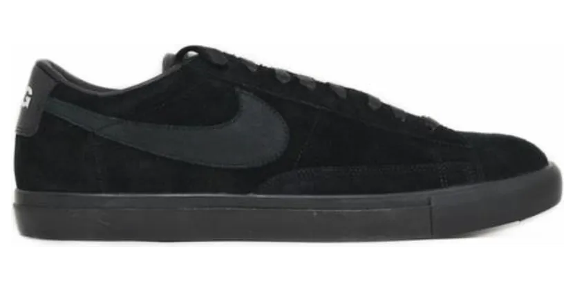 Nike Comme des Garcons x Blazer Low Premium SP Black Black/Black (633699-009)