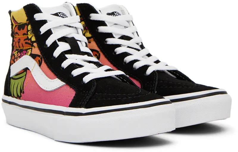 Vans Kids Black Sk8-Hi Zip Little Kids (VN0A5ELFBLK)