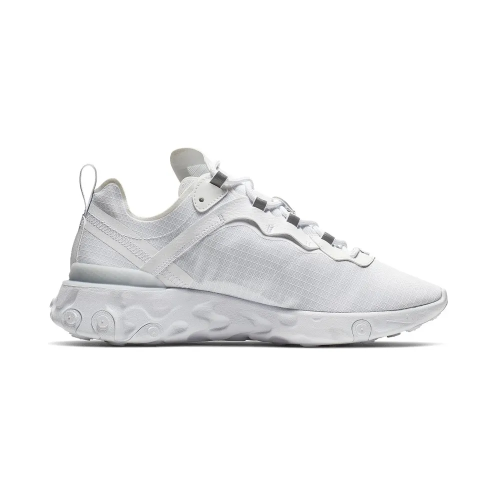 Nike React Element 55 White Pure Platinum (2019) (BQ6167-101)