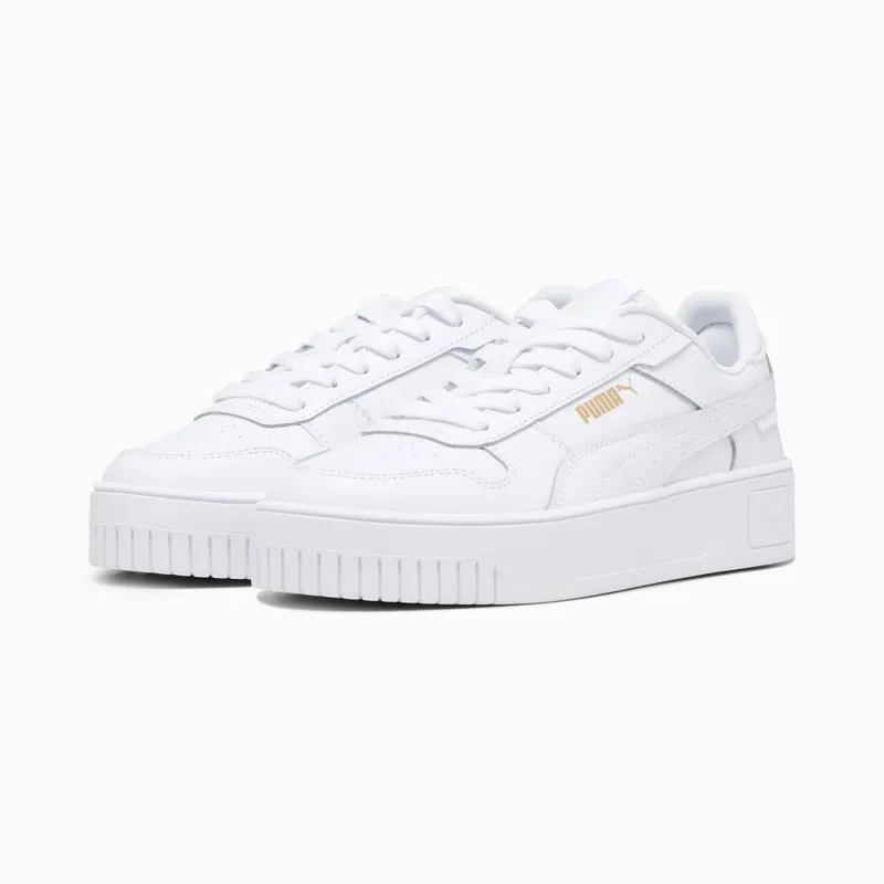 Puma Carina Street Gold/White (393846-01)