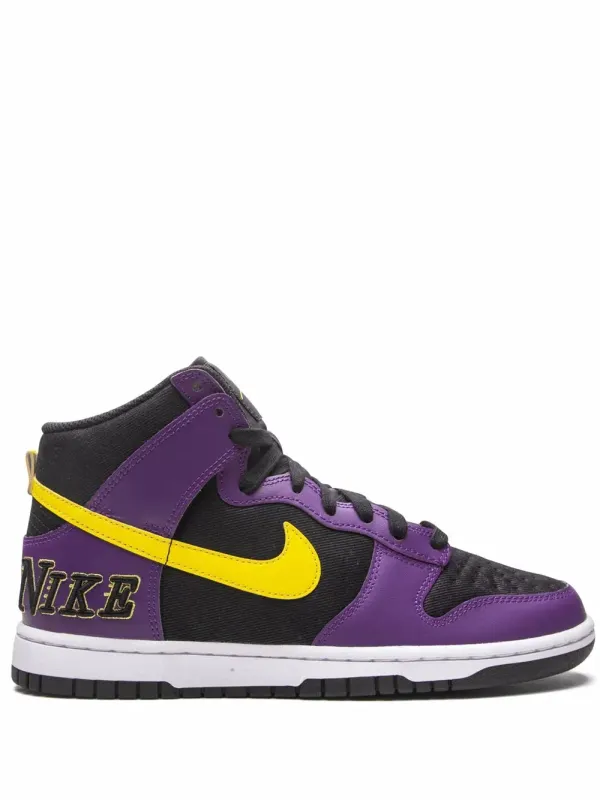Nike Dunk High Lakers – Black (DH0642)