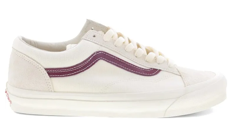 Vans OG Style 36 LX Classic White Pomegranate (VN0A4BVE9X6)