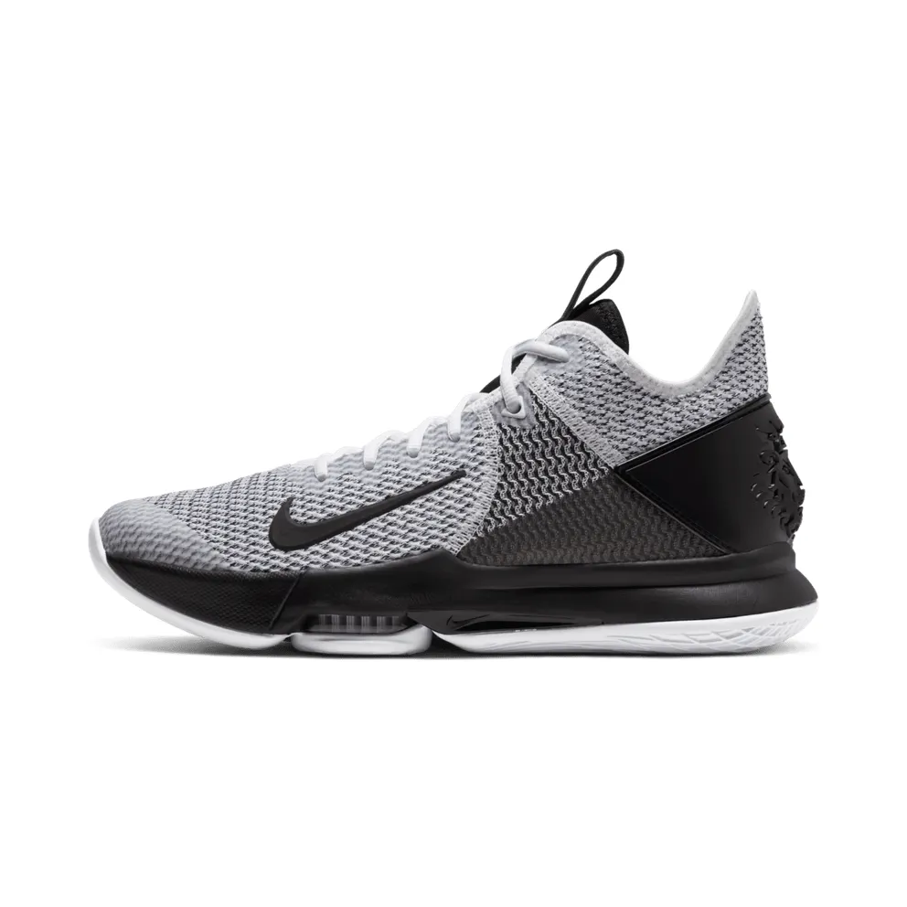 Nike LeBron Witness 4 White White/White-Black (BV7427-101)