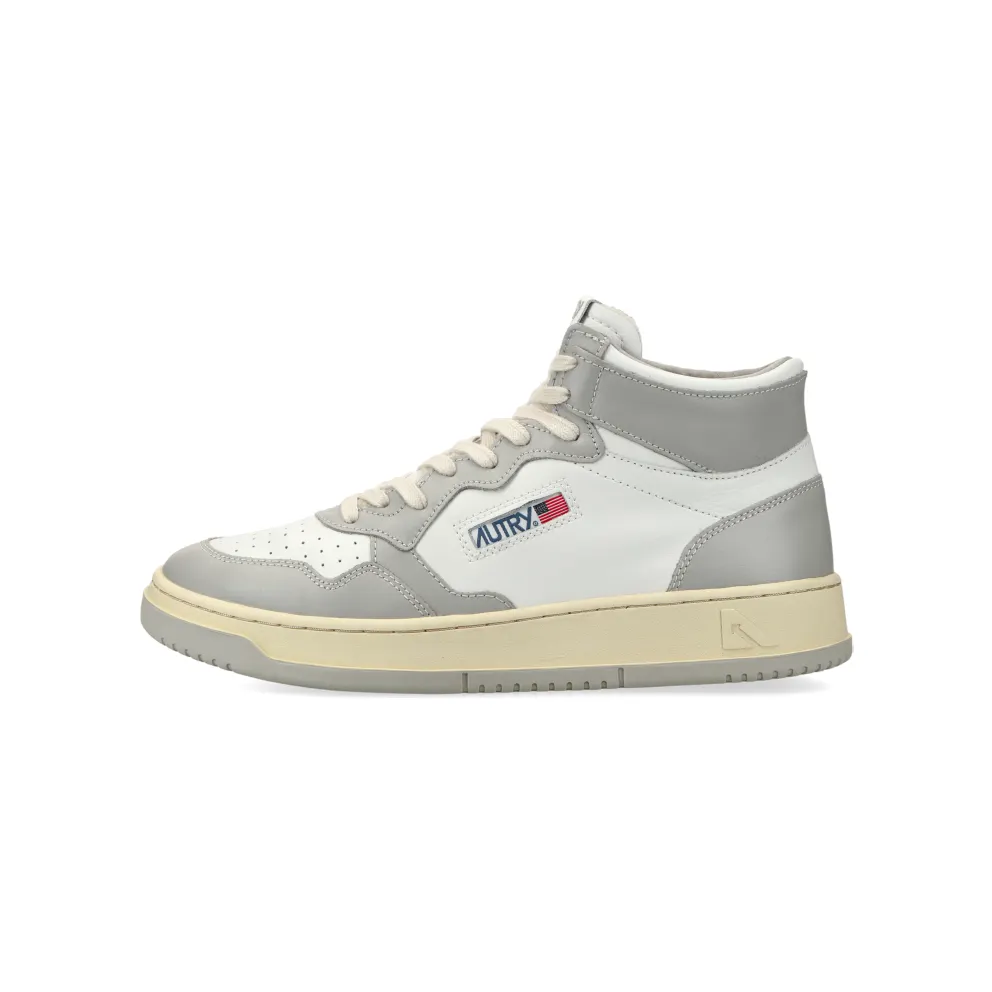 Autry Medalist Mid White / Vapor (AUMWWB10)