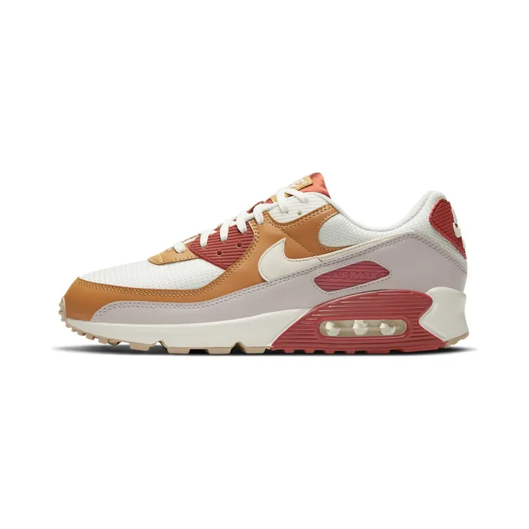 Nike Air Max 90 “Rugged Orange / Wheat / Gum Light Brown / Sail” (CV8839-800)