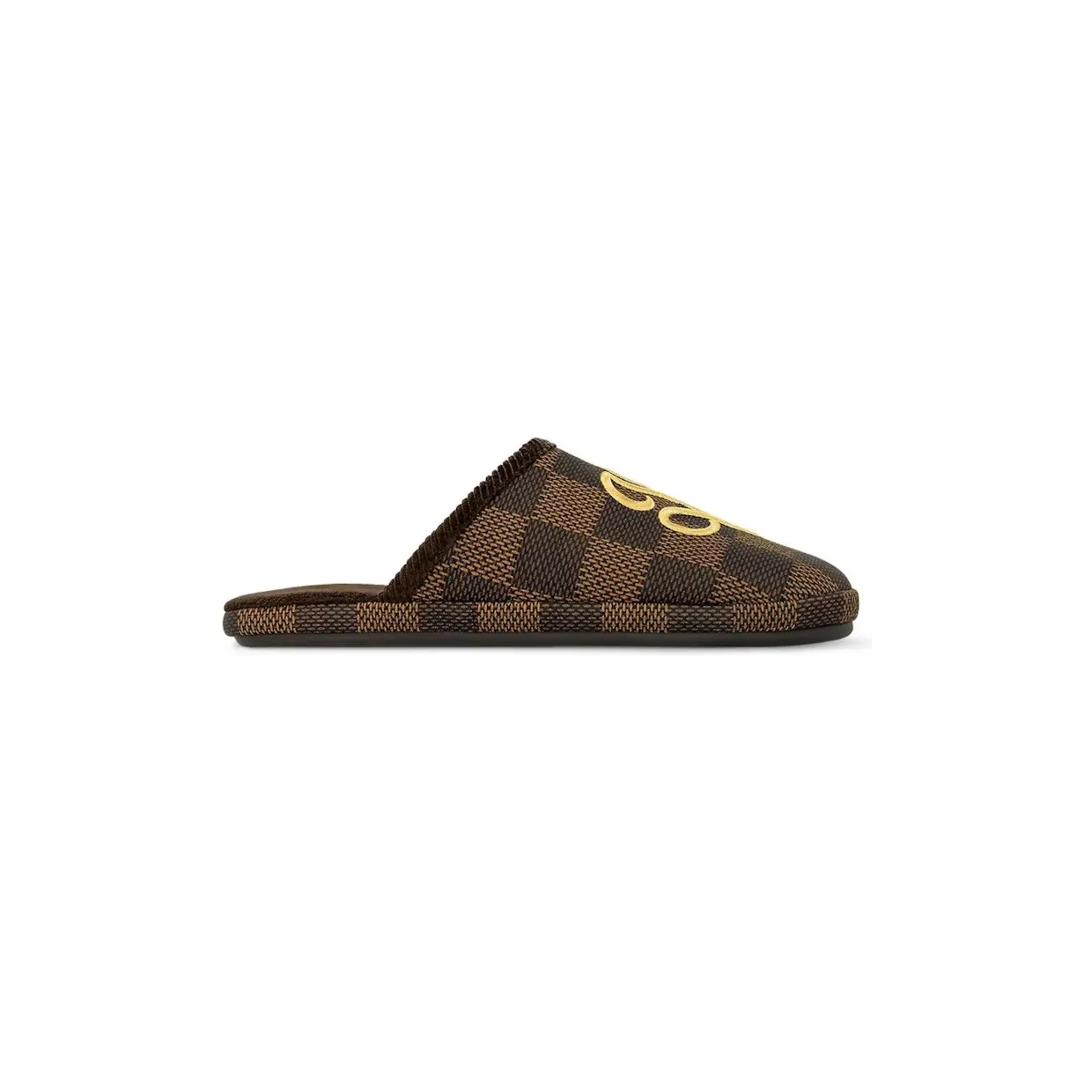 Louis Vuitton LV Palace Slipper Damier Pop Ebene (1ACN6J)